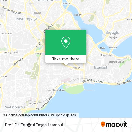 Prof. Dr. Ertuğrul Taşan map