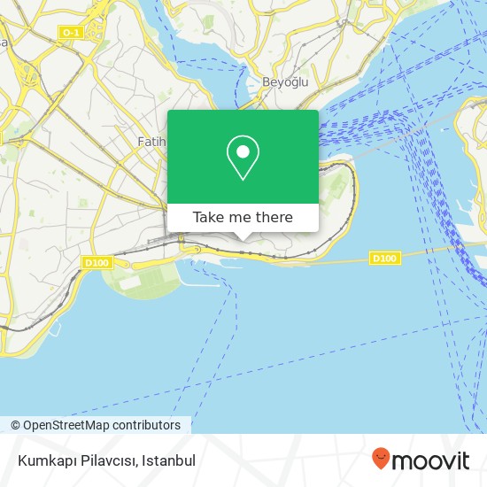 Kumkapı Pilavcısı map