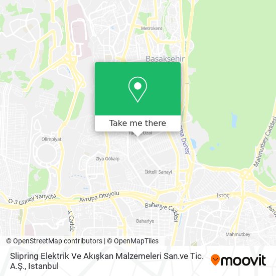 Slipring Elektrik Ve Akışkan Malzemeleri San.ve Tic. A.Ş. map