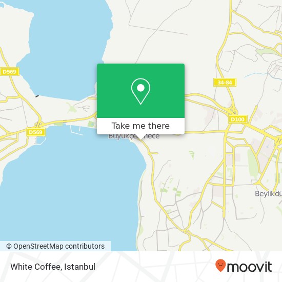 White Coffee map