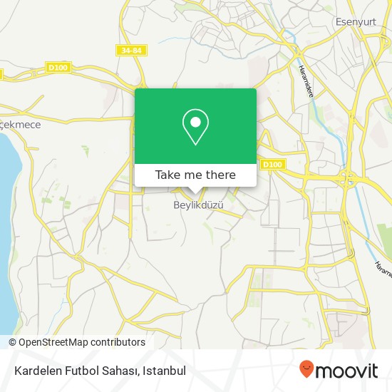 Kardelen Futbol Sahası map