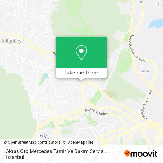 Aktaş Oto Mercedes Tamir Ve Bakım Servisi map