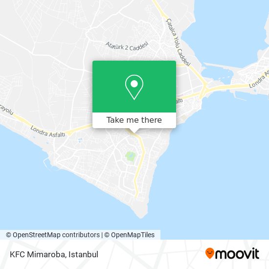 KFC Mimaroba map