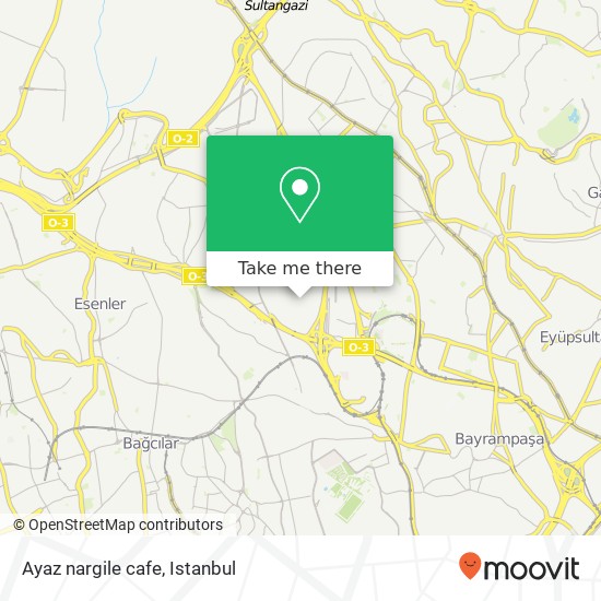 Ayaz nargile cafe map