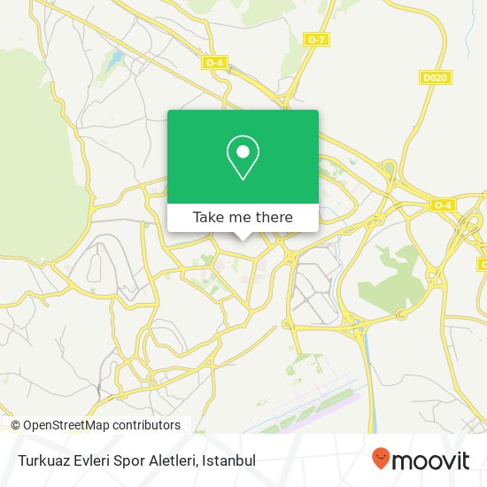 Turkuaz Evleri Spor Aletleri map