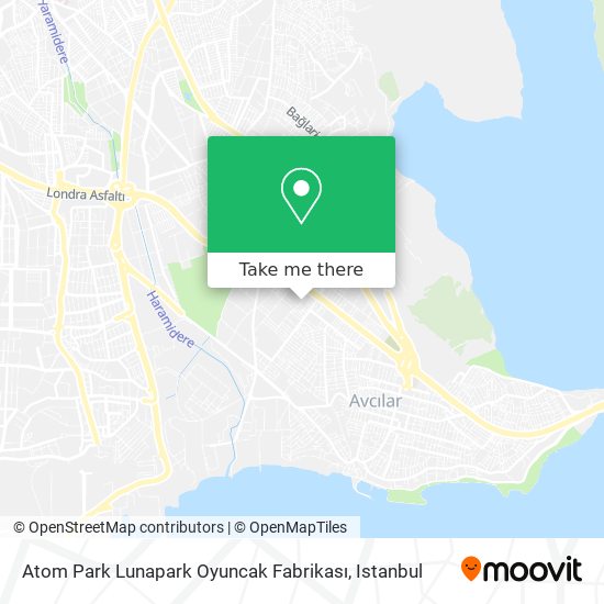 Atom Park Lunapark Oyuncak Fabrikası map