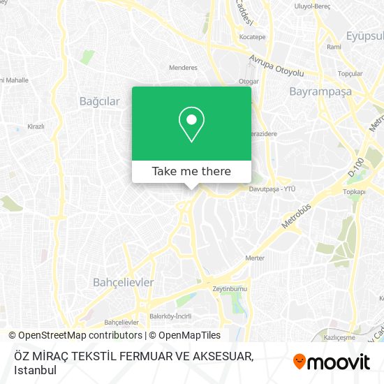 ÖZ MİRAÇ TEKSTİL FERMUAR VE AKSESUAR map