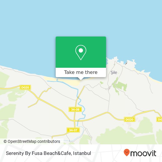 Serenity By Fusa Beach&Cafe map