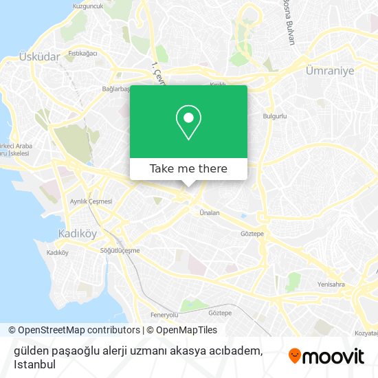 gülden paşaoğlu alerji  uzmanı akasya acıbadem map