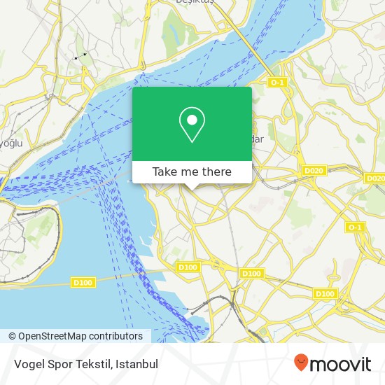 Vogel Spor Tekstil map