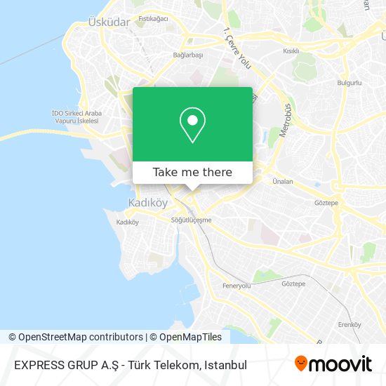 EXPRESS GRUP A.Ş - Türk Telekom map