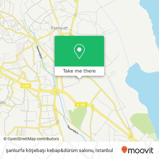 şanlıurfa köşebaşı kebap&dürüm salonu map