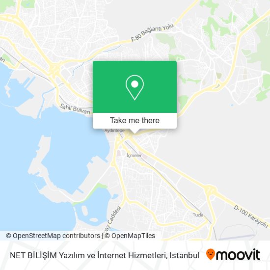 NET BİLİŞİM Yazılım ve İnternet Hizmetleri map