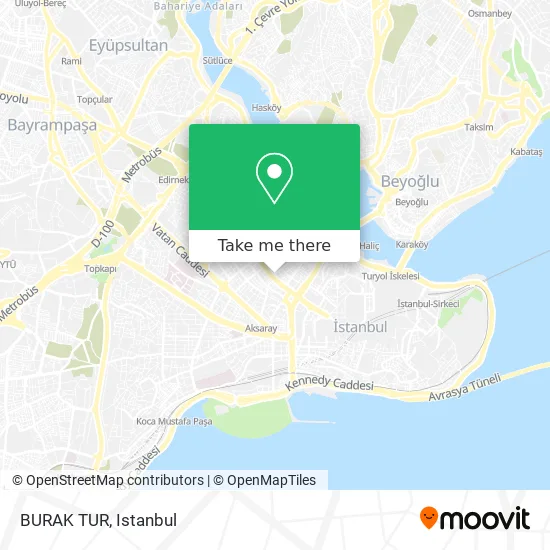 BURAK TUR map