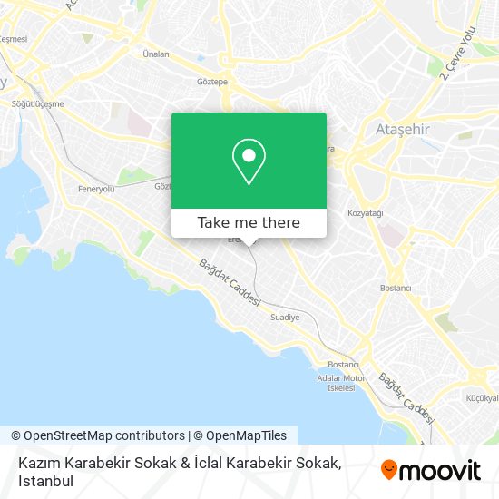 Kazım Karabekir Sokak & İclal Karabekir Sokak map