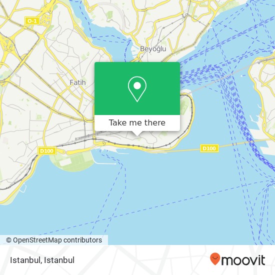 Istanbul map