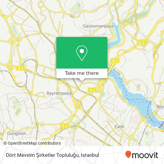 Dört Mevsim Şirketler Topluluğu map