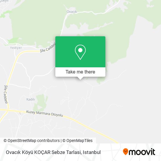 Ovacık Köyü KOÇAR Sebze Tarlasi map