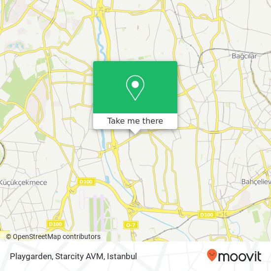 Playgarden, Starcity AVM map