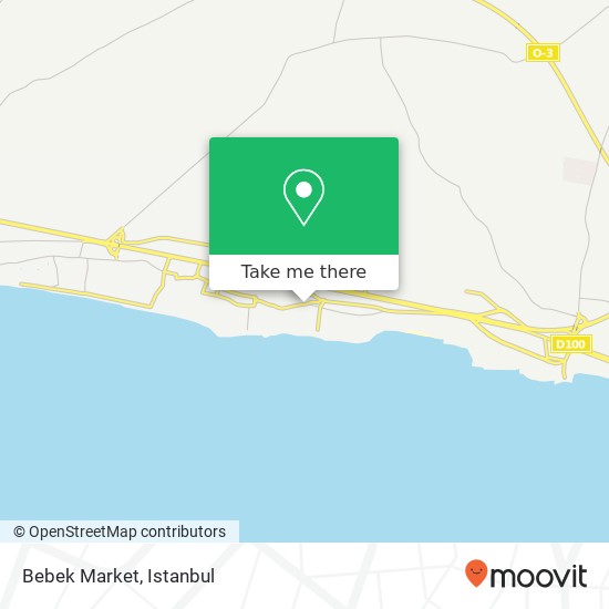 Bebek Market map