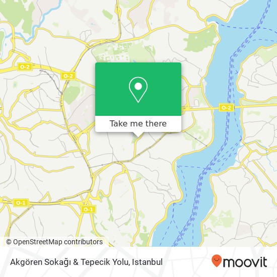 Akgören Sokağı & Tepecik Yolu map