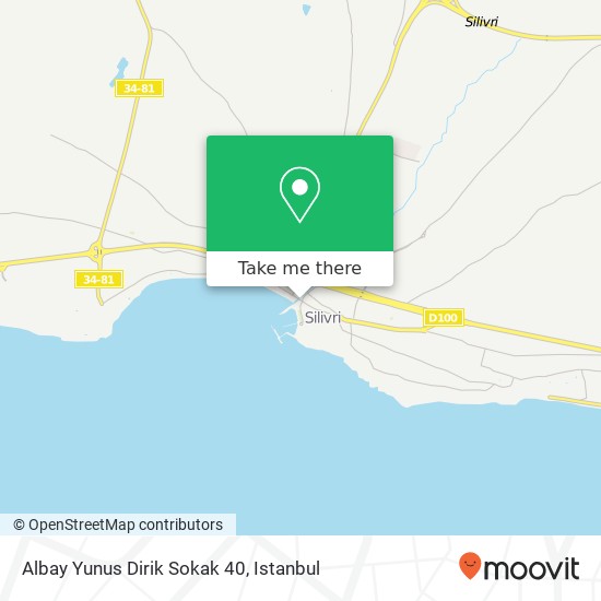 Albay Yunus Dirik Sokak 40 map