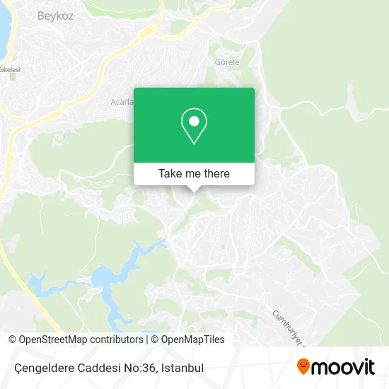 Çengeldere Caddesi No:36 map