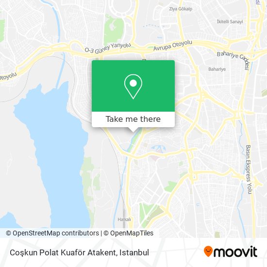 Coşkun Polat Kuaför Atakent map