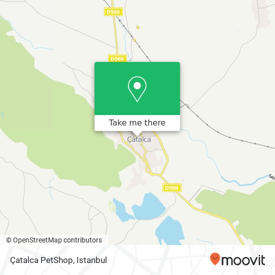 Çatalca PetShop map