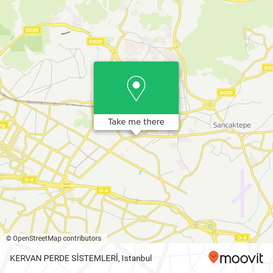 KERVAN PERDE SİSTEMLERİ map