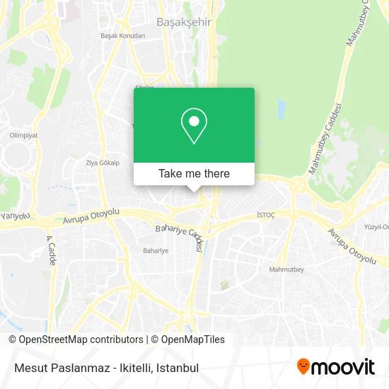 Mesut Paslanmaz - Ikitelli map