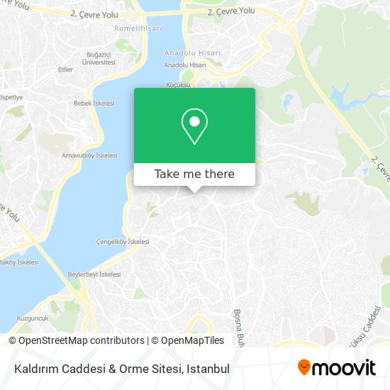 Kaldırım Caddesi & Orme Sitesi map