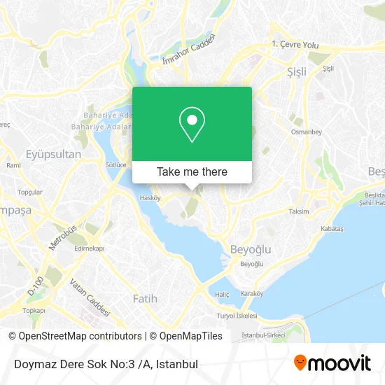 Doymaz Dere Sok No:3 /A map