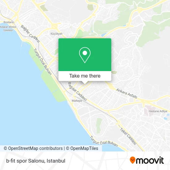 b-fit spor Salonu map