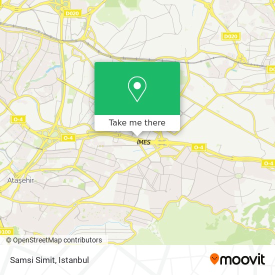 Samsi Simit map