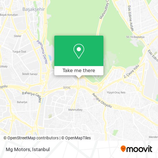 Mg Motors map