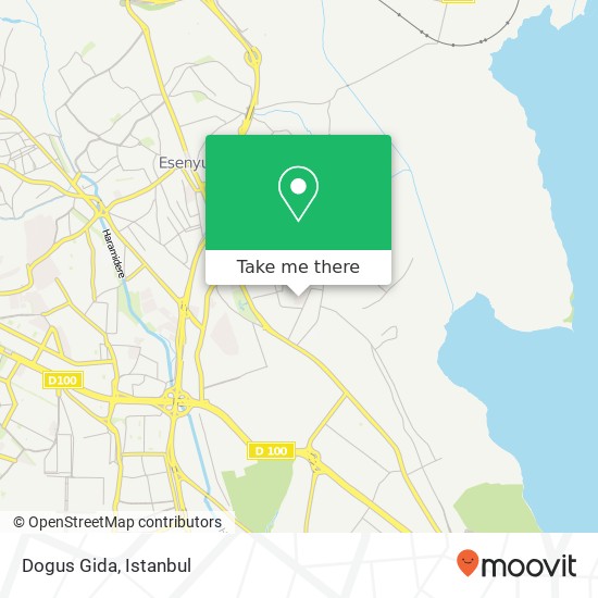 Dogus Gida map
