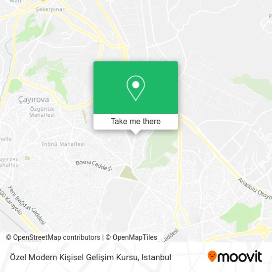Özel Modern Kişisel Gelişim Kursu map