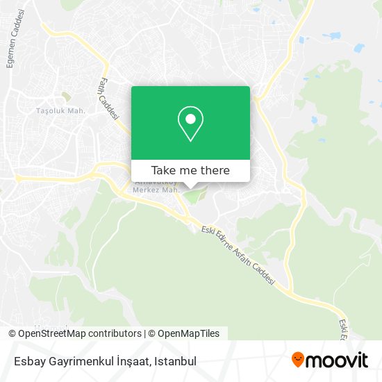 Esbay Gayrimenkul İnşaat map