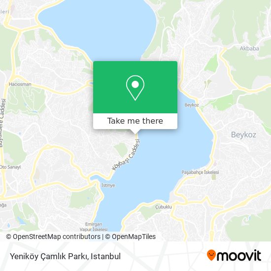 Yeniköy Çamlık Parkı map