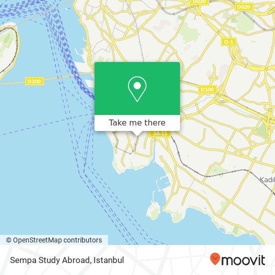 Sempa Study Abroad map