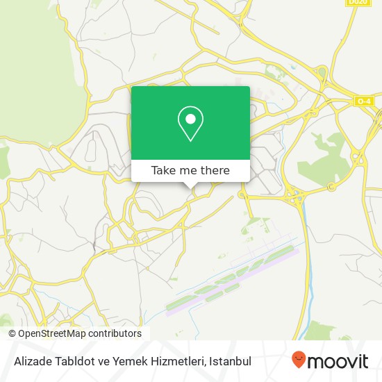 Alizade Tabldot ve Yemek Hizmetleri map