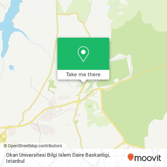 Okan Universitesi Bilgi Islem Daire Baskanligi map