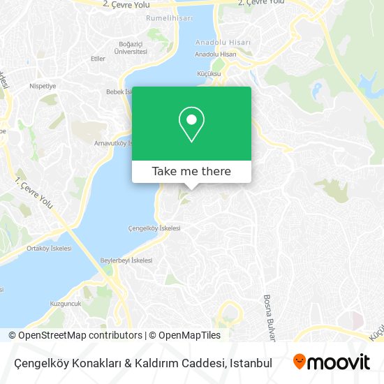 Çengelköy Konakları & Kaldırım Caddesi map