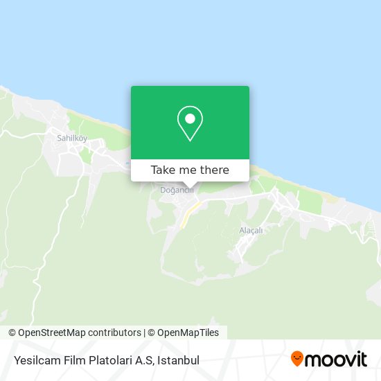 Yesilcam Film Platolari A.S map