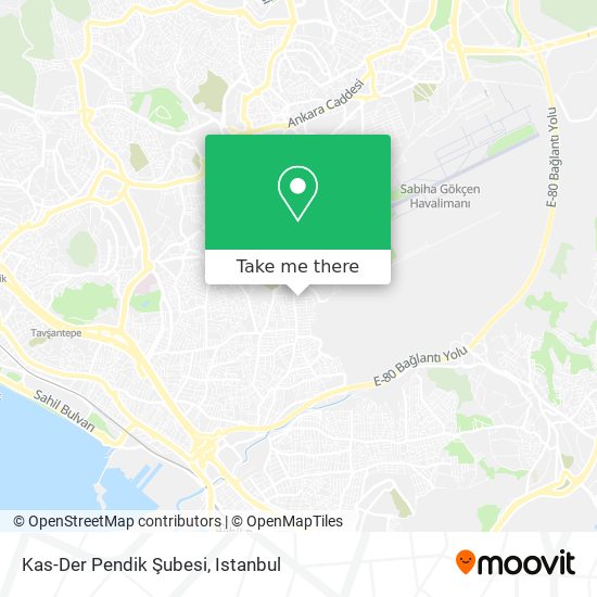 Kas-Der Pendik Şubesi map