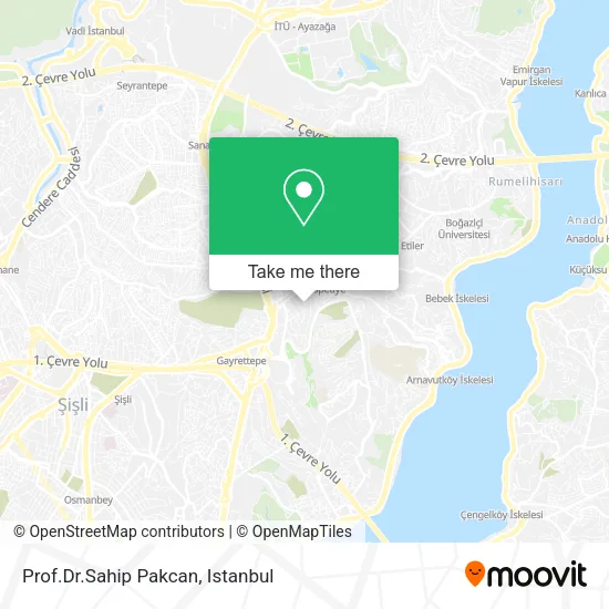 Prof.Dr.Sahip Pakcan map