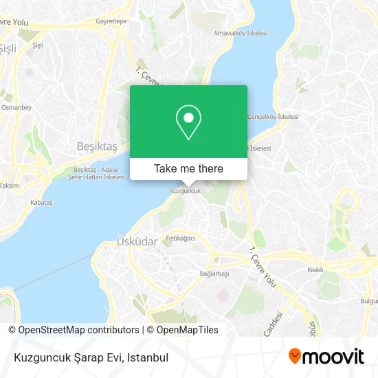 Kuzguncuk Şarap Evi map