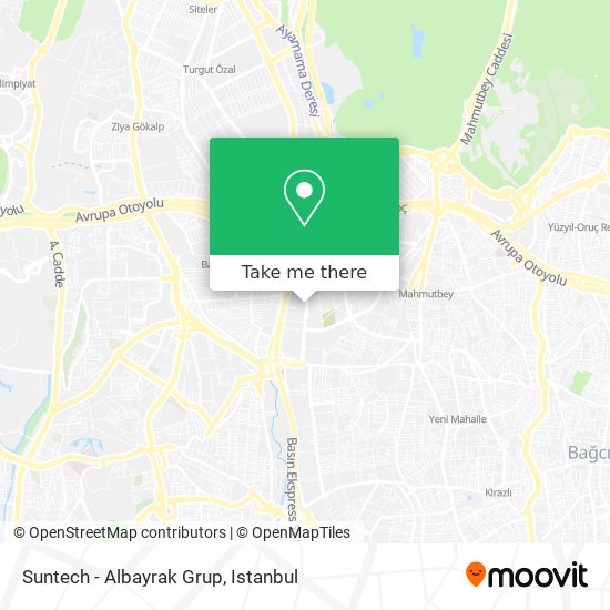 Suntech - Albayrak Grup map