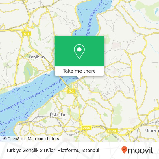 Türkiye Gençlik STK’ları Platformu map